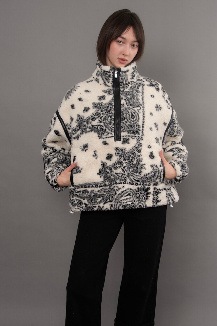 Mila 1/2 Zip Sherpa