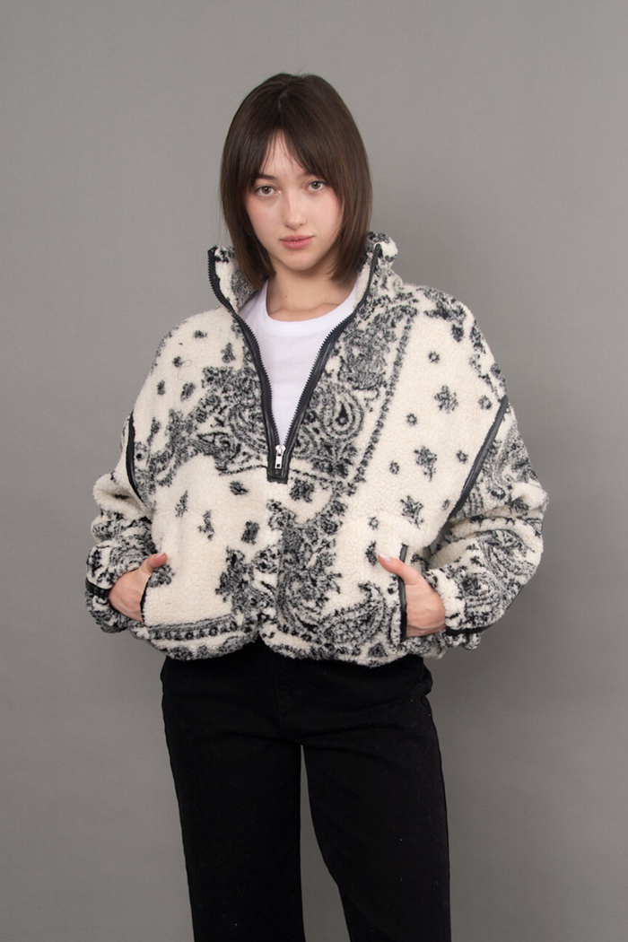 Mila 1/2 Zip Sherpa