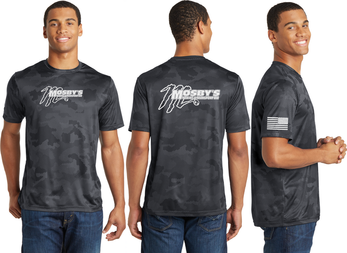 Mosby's Reflective Tee - Camo Poly Tee
