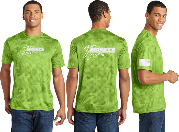 Mosby's Reflective Tee - Camo Poly Tee
