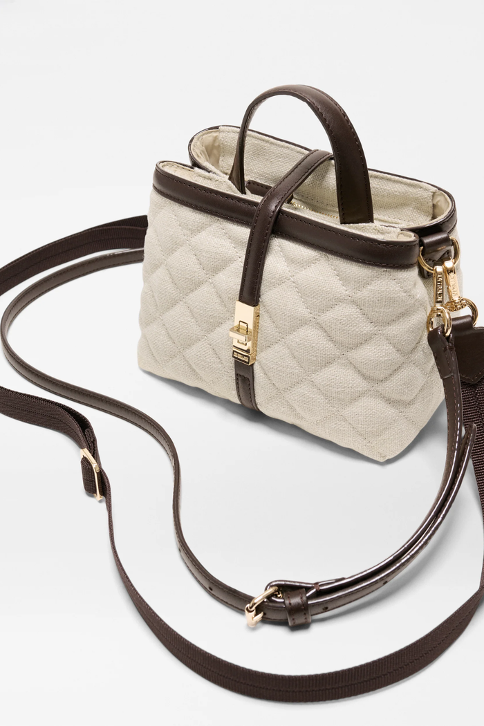 MZ Wallace Sandy Linen Mini Astor Bag