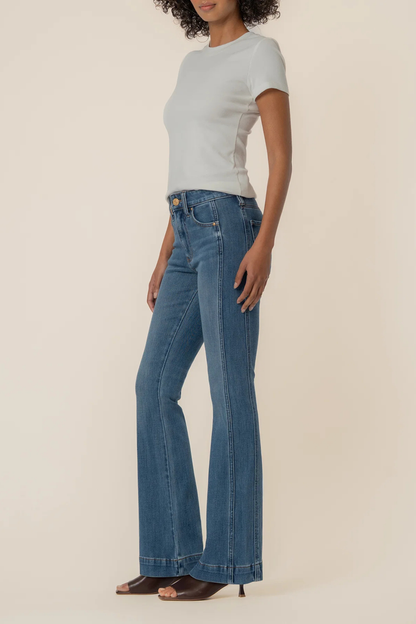 Natalie High Rise Bootcut Alliance Wash