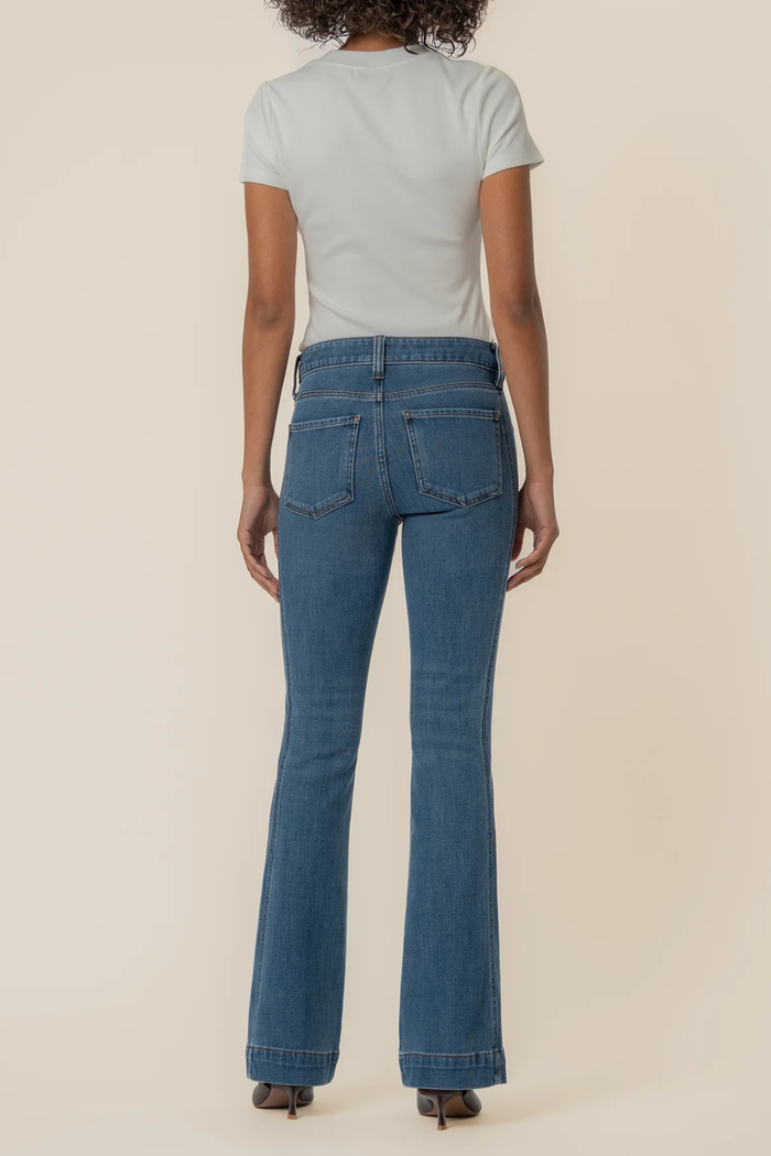 Natalie High Rise Bootcut Alliance Wash