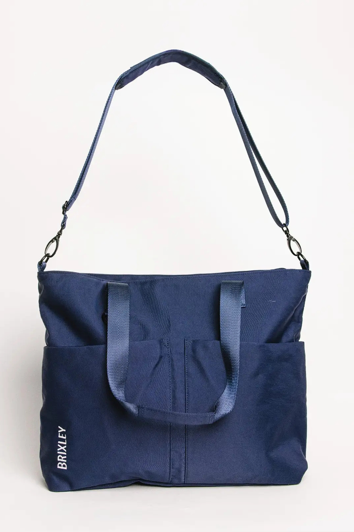 Navy Brixley Tote Bag