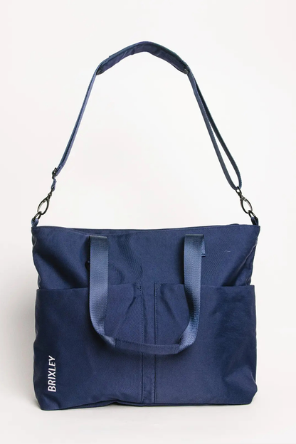 Navy Brixley Tote Bag