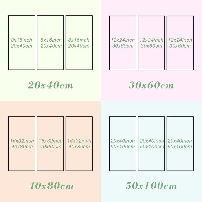 North Cascade Range Fine Wall Art Frame Canvas Printing Decor-3Panels