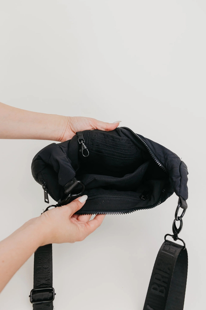 Onyx Crescent Bag