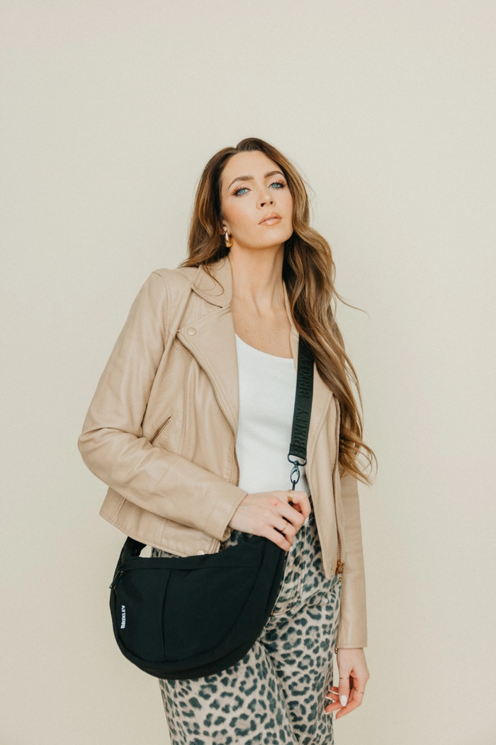 Onyx Crescent Bag