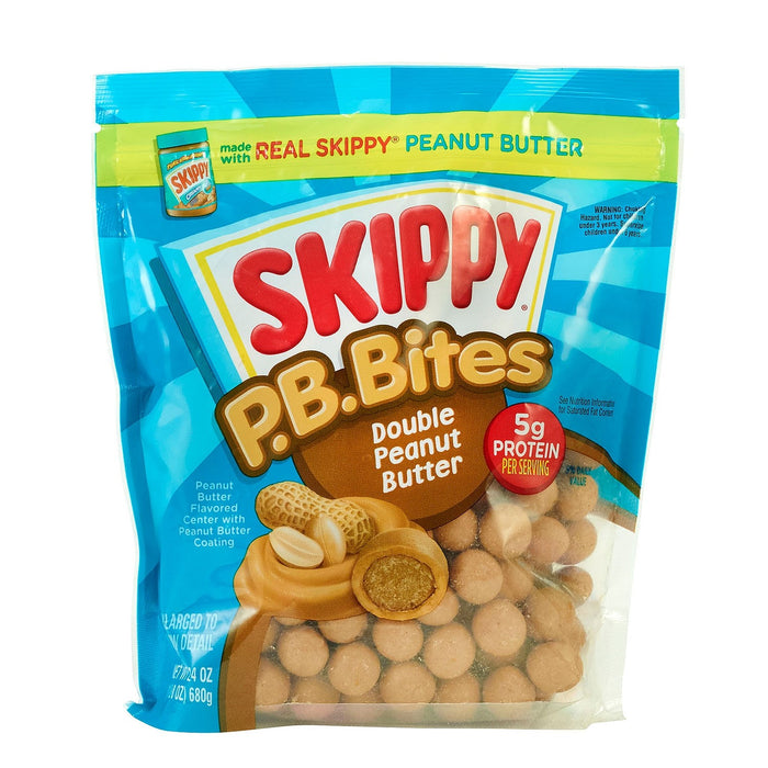 P B Bites-Butter Bites-Skippy Peanut-B