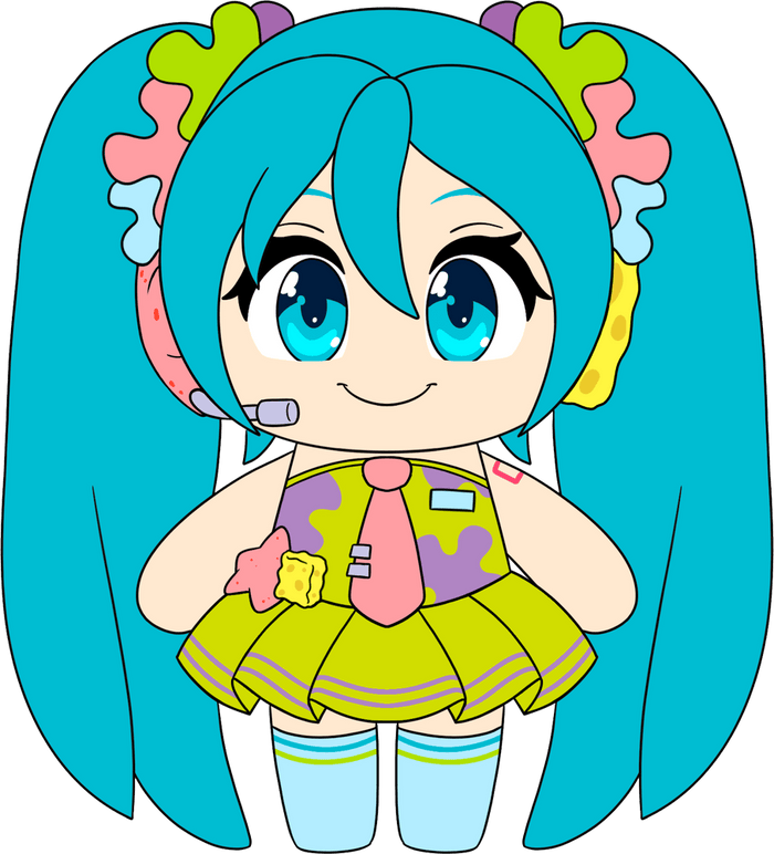 Patrick Miku Plush (9in)