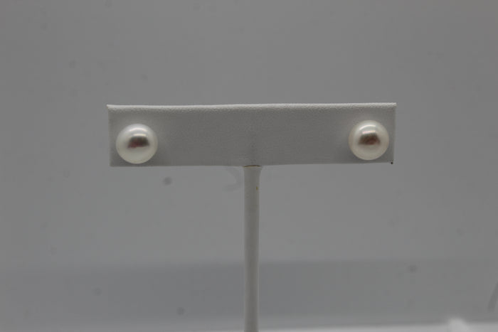 Pearl Stud Earrings