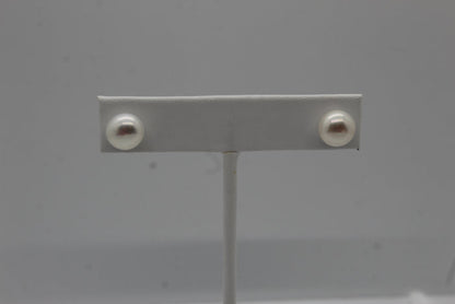 Pearl Stud Earrings