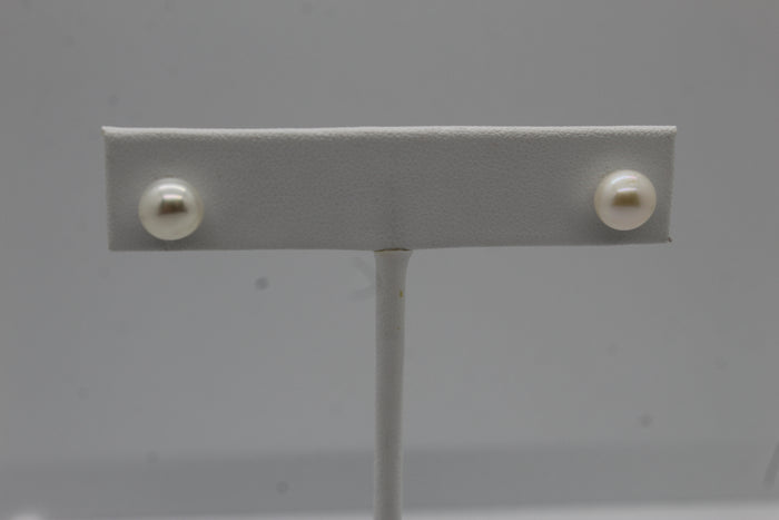 Pearl Stud Earrings
