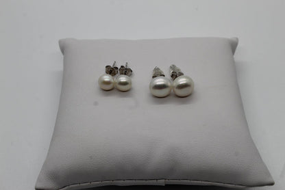 Pearl Stud Earrings