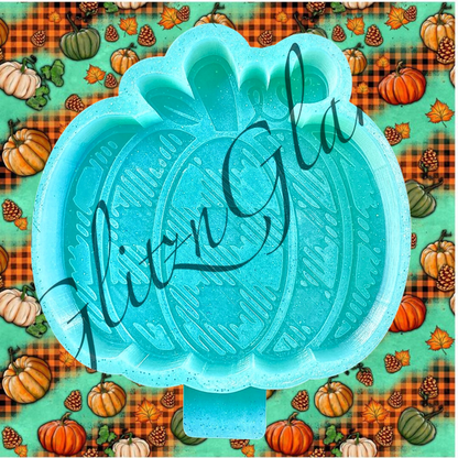 Plaid Pumpkin Silicone Mold