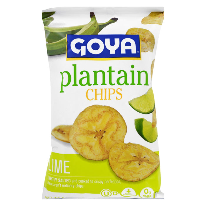 Plantain Chips-Lightys Salted-5oz-Goya-B