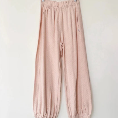 Pointelle Balloon Pants