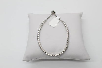 Pull Tie Cubic Zirconia Bracelet