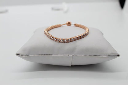 Pull Tie Cubic Zirconia Bracelet