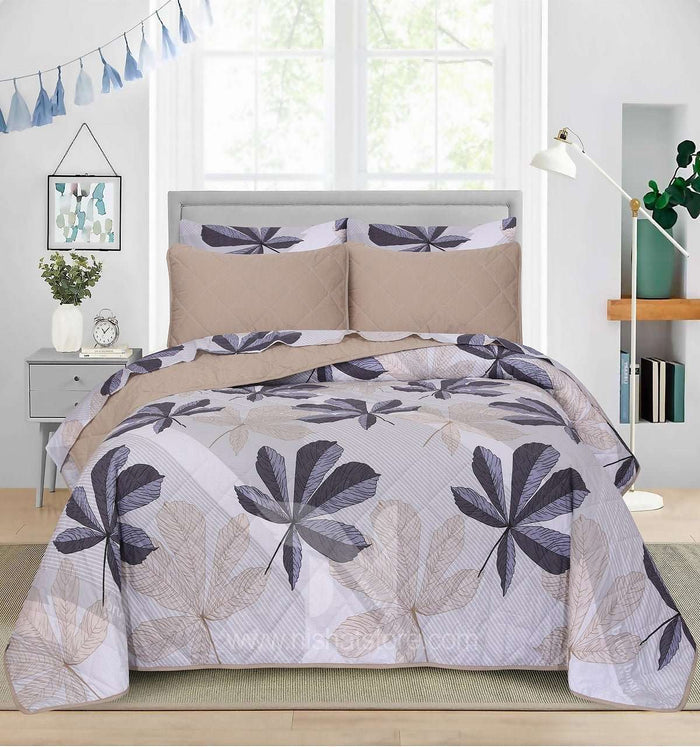 Quilted Comforter Set 6 Pcs Design 869 - Nishat Creative Store