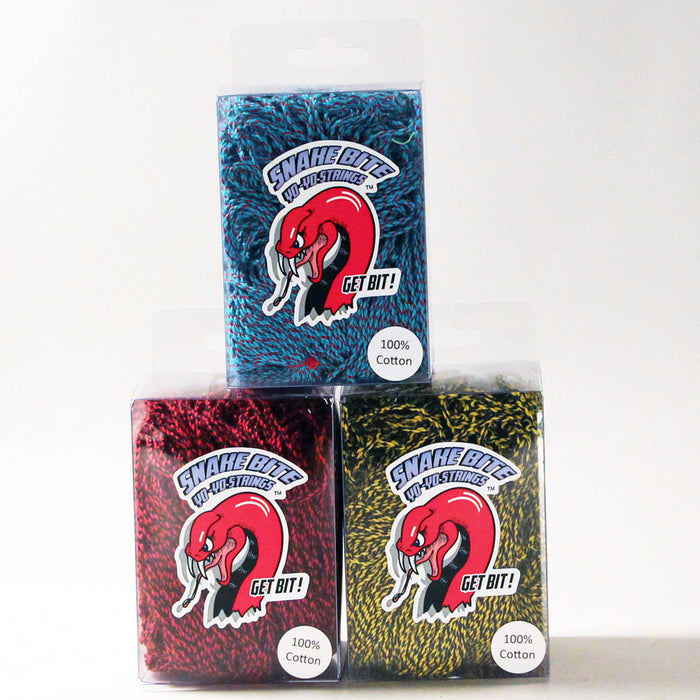 Snake Bite Yo-Yo Strings - 100% Cotton YoYo Strings - Snake Bite 100 Pack - YoYoSam