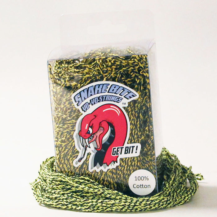 Snake Bite Yo-Yo Strings - 100% Cotton YoYo Strings - Snake Bite 100 Pack - YoYoSam