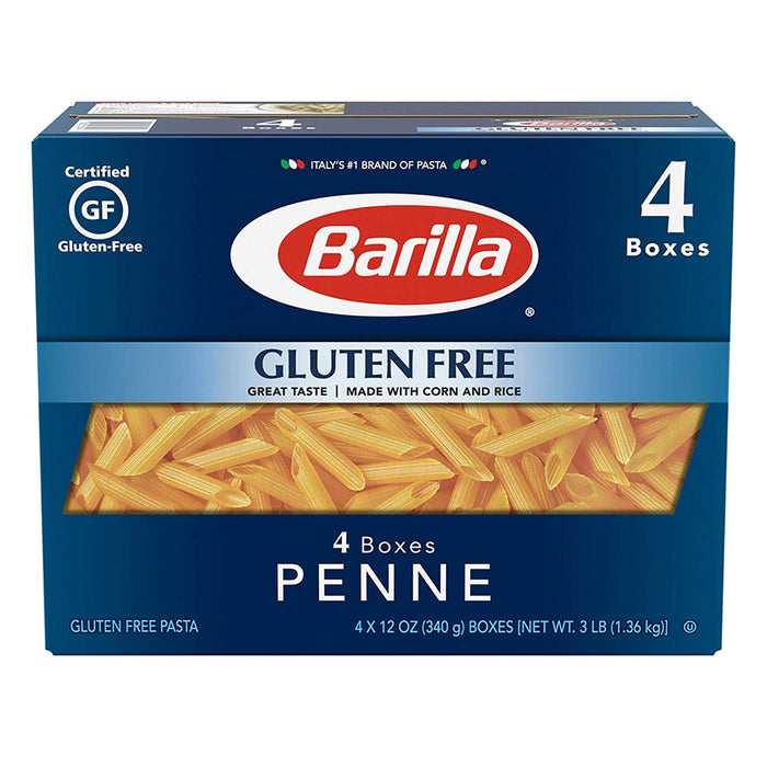Spaghett-Barilla Penne-Spggluten Free-4Pack-B