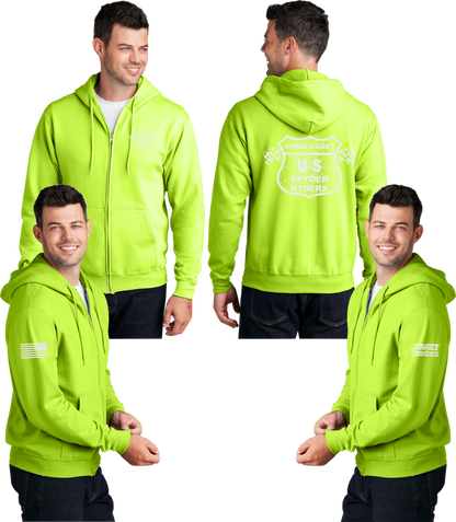 Speed Coast - Men's Zippered Hoodie
