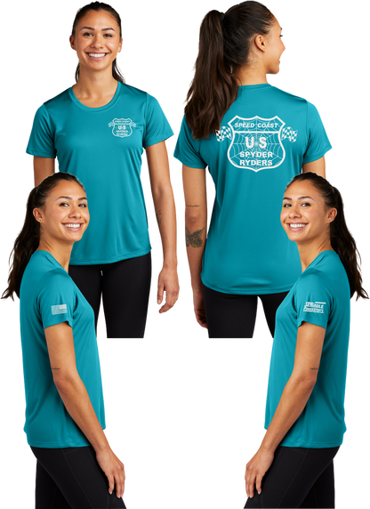 Speed Coast - Women's Dry Fit Crew Neck Tee