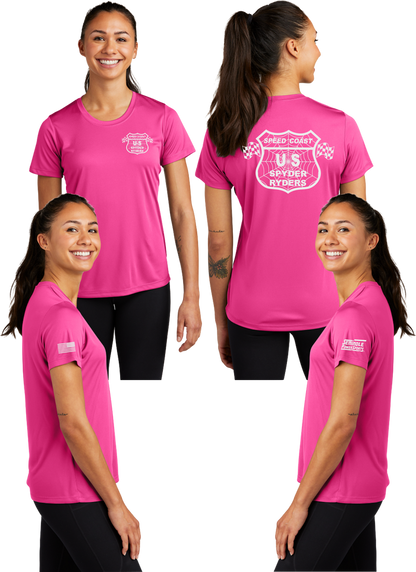 Speed Coast - Women's Dry Fit Crew Neck Tee