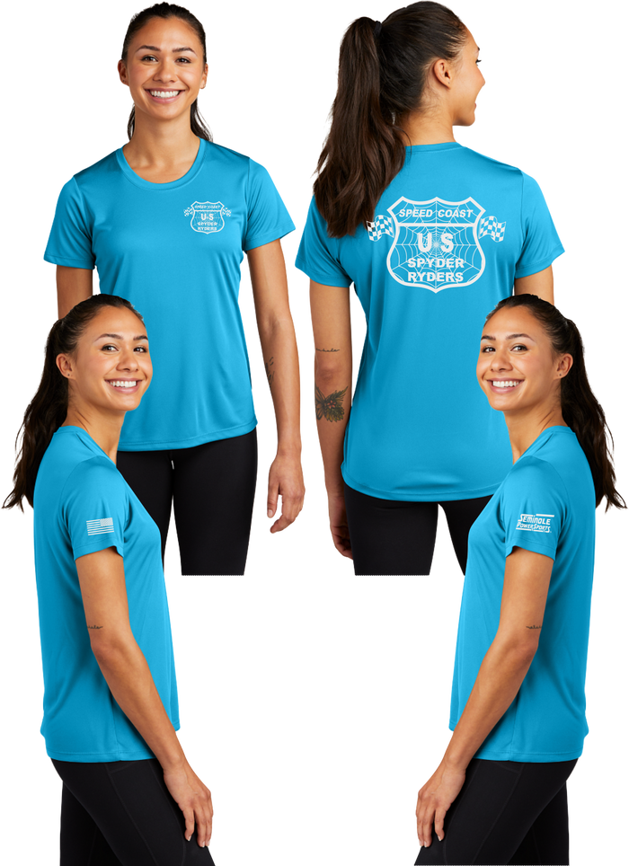Speed Coast - Women's Dry Fit Crew Neck Tee