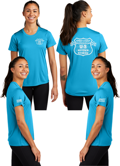Speed Coast - Women's Dry Fit Crew Neck Tee