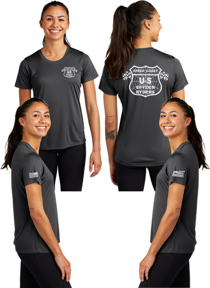 Speed Coast - Women's Dry Fit Crew Neck Tee