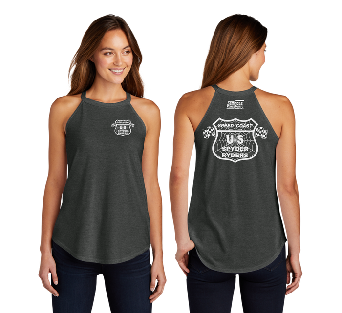 Speed Coast -  Women's Tri-Blend Rocker Tank
