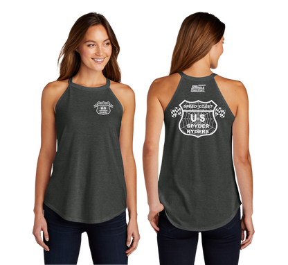 Speed Coast -  Women's Tri-Blend Rocker Tank