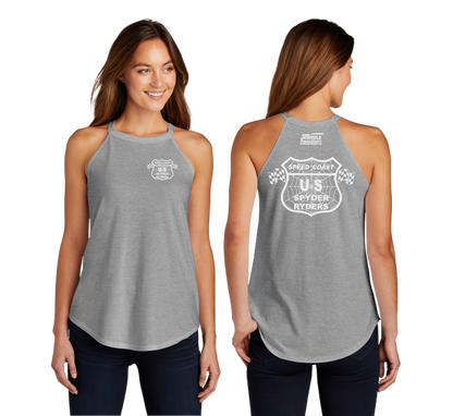 Speed Coast -  Women's Tri-Blend Rocker Tank
