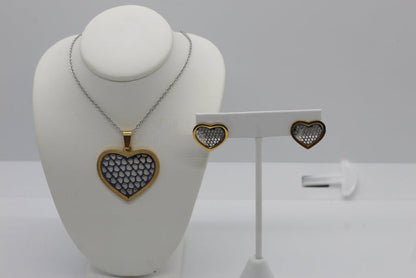 Stainless Steel Heart Necklace