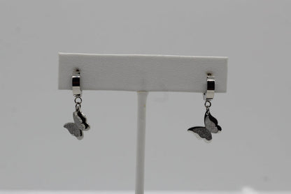 Sterling Silver Butterfly Earrings
