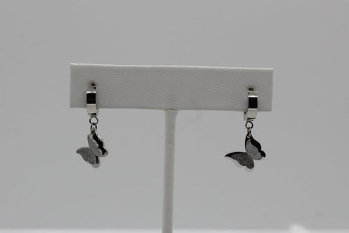 Sterling Silver Butterfly Earrings