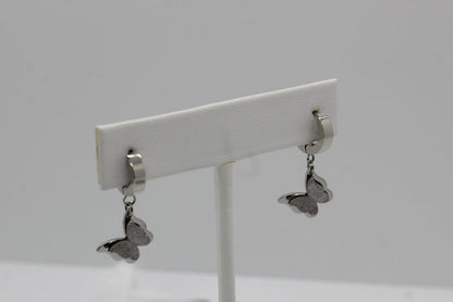 Sterling Silver Butterfly Earrings