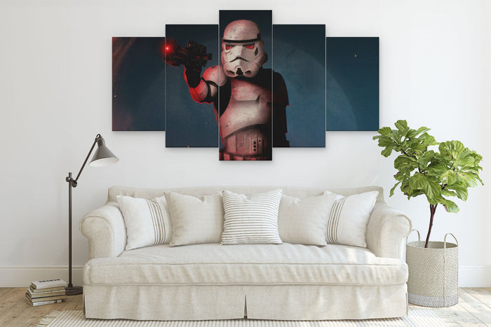Stormtrooper Star Wars Wall Art Frame Canvas Printing Decor