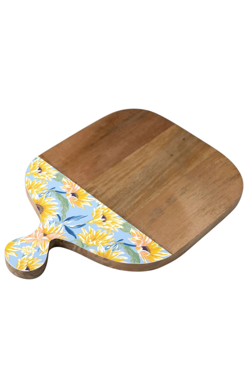 Sunflower Enameled Cutting Board - 12" X 16"