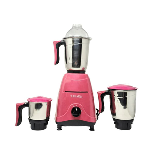 TABAKH Prime 3-Jar Indian Mixer Grinder | 650 Watts | 110-Volts