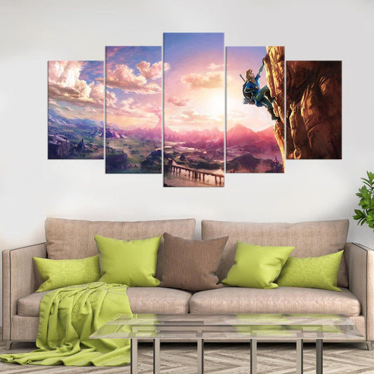The Legend of Zelda Wall Art Frame Canvas Printing Decor