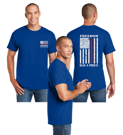 Thin Red Line Reflective Tee - Dry Blend