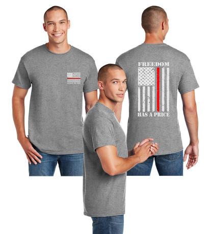 Thin Red Line Reflective Tee - Dry Blend