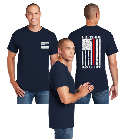 Thin Red Line Reflective Tee - Dry Blend