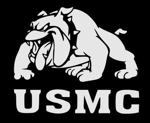 USMC Devil Dog Reflective Hoodie - Zippered