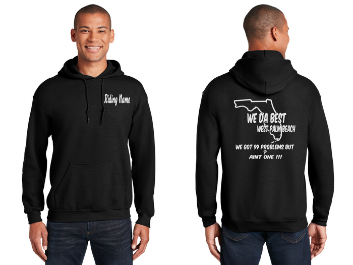 WeDaBest West Palm Beach - Reflective Pullover Hoodie