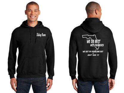 WeDaBest West Palm Beach - Reflective Pullover Hoodie